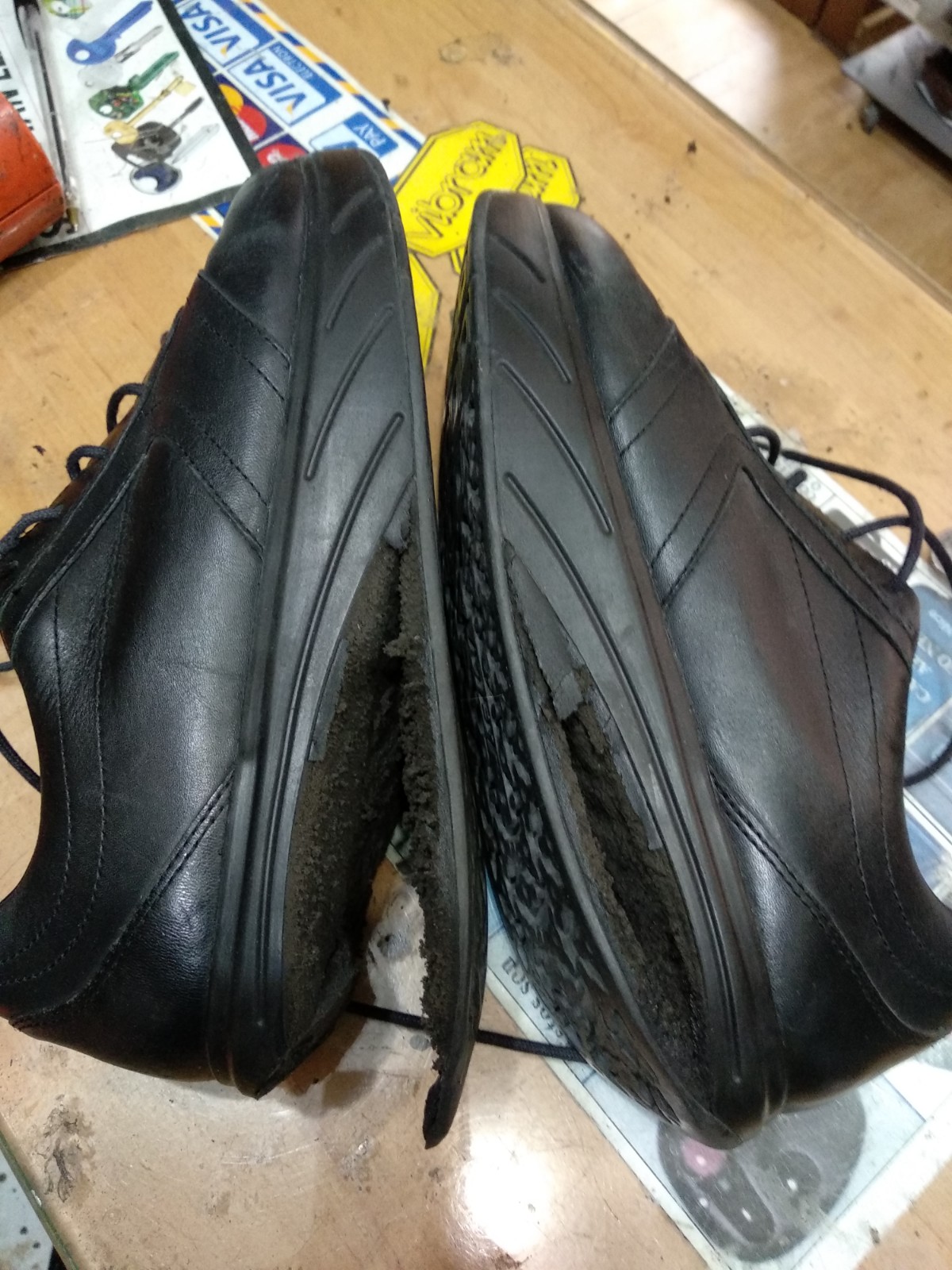 Calzado MBT a reparar