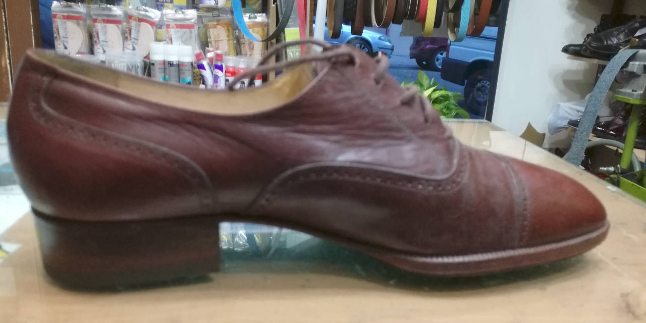 Zapato a reparar