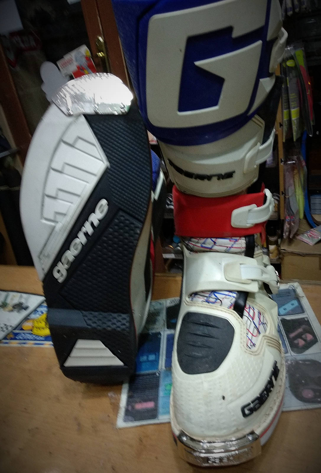 Botas Gaerne reparadas