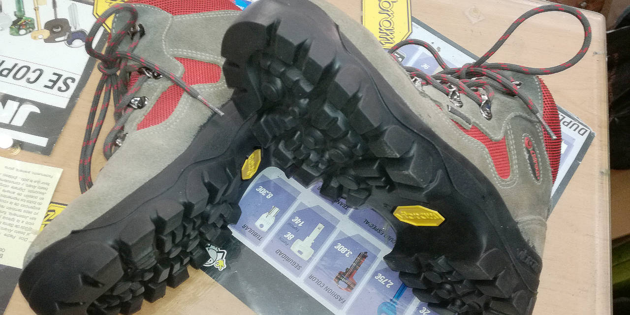 Botas reparadas